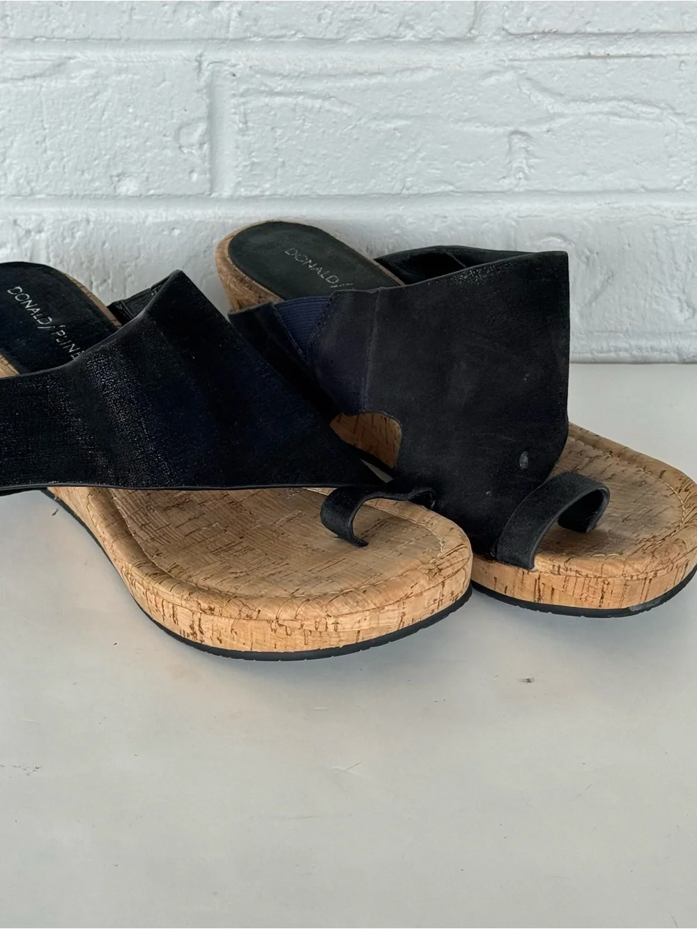 Metallic Donald Pliner Gyer Wedge Sandals Bundle Women's 8.5